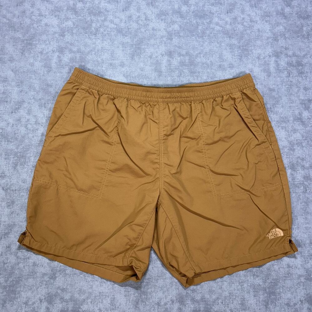 The North Face Pull-On Adventure Shorts NF0A3T2U Mens XXL Tan Hiking